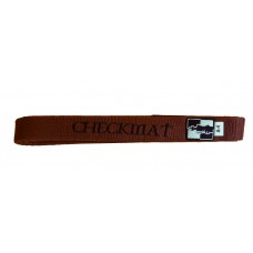 Brown Brazilian Jiu-Jitsu Belt Checkmat 