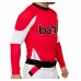 Red Longsleeve Rash Guard BJJ Bahia